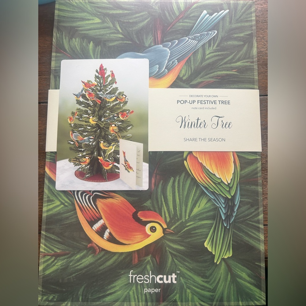 Colorful Pop-Up Festive Tree